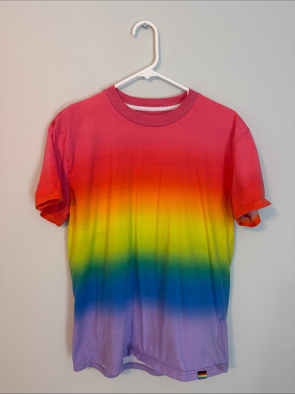 Hollister Rainbow Tee with Rainbow Pride Logo